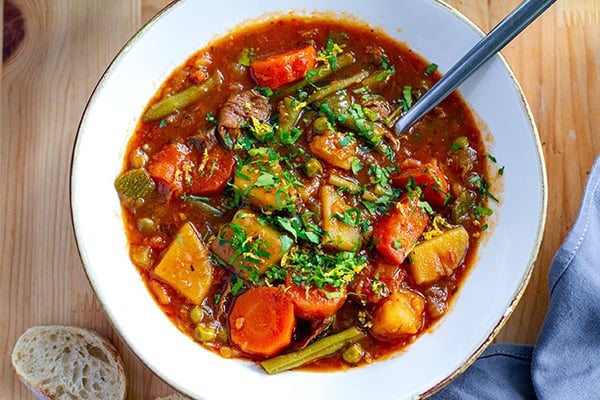 INSTANT POT VEGETABLE STEW