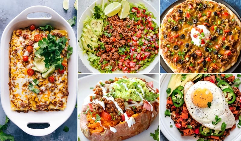 Leftover taco meat recipes