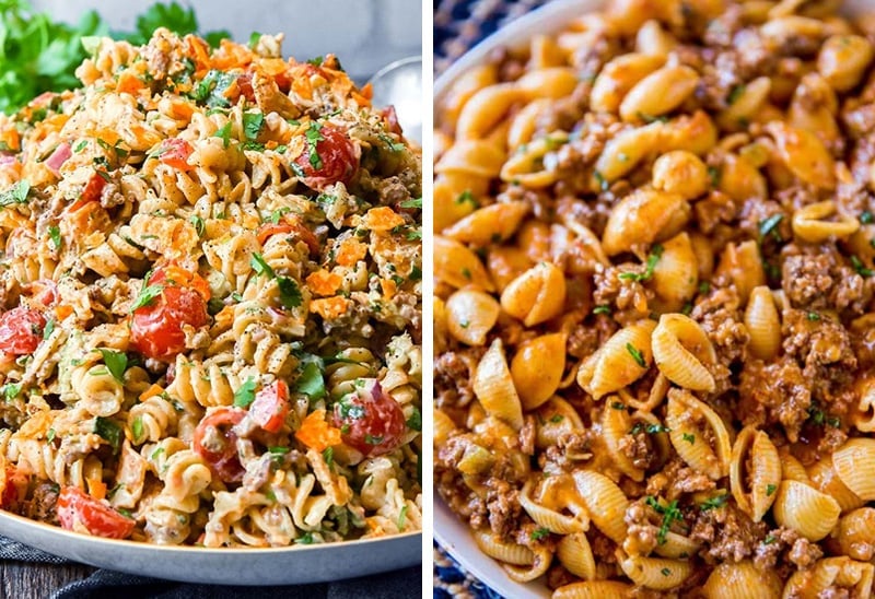 Taco pasta recipes