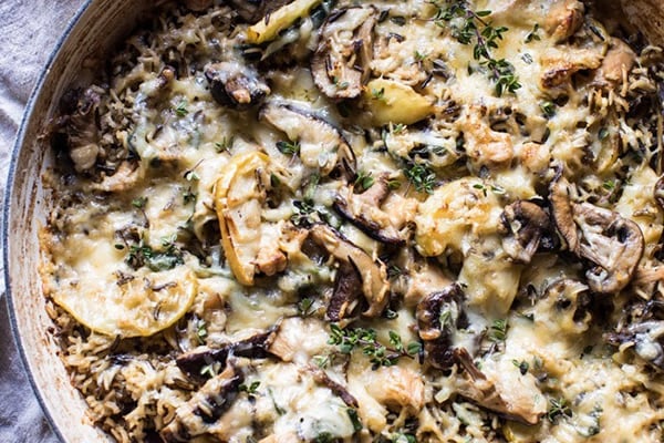 One-Pan Chicken & Wild Rice Casserole