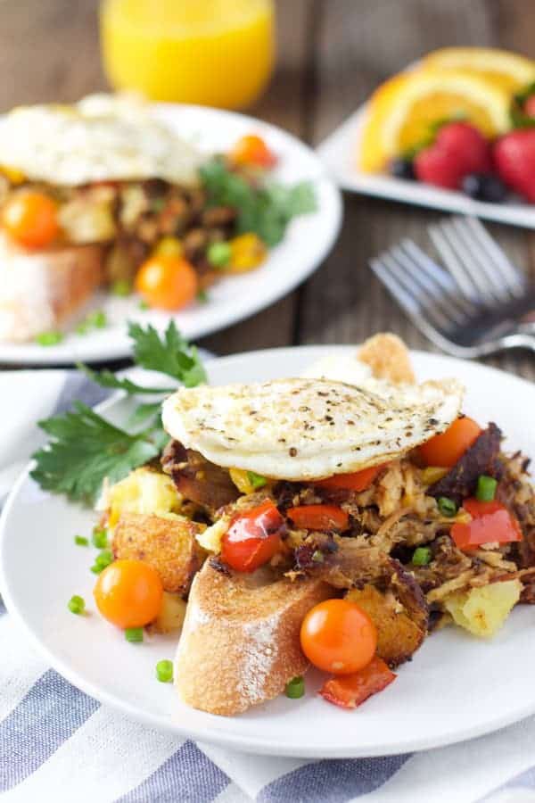 Pulled Pork Breakfast Hash