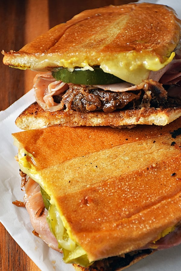 Pulled Pork Cuban Sandwich