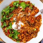 Smoky Instant Pot Lentil Stew (Vegan, Gluten-Free)