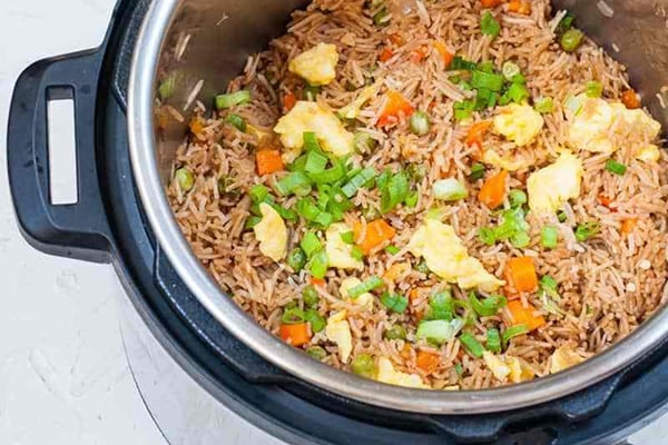 Instant Pot Egg Fried Rice