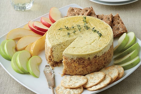 Savory Blue Cheese Appetizer Cheesecake