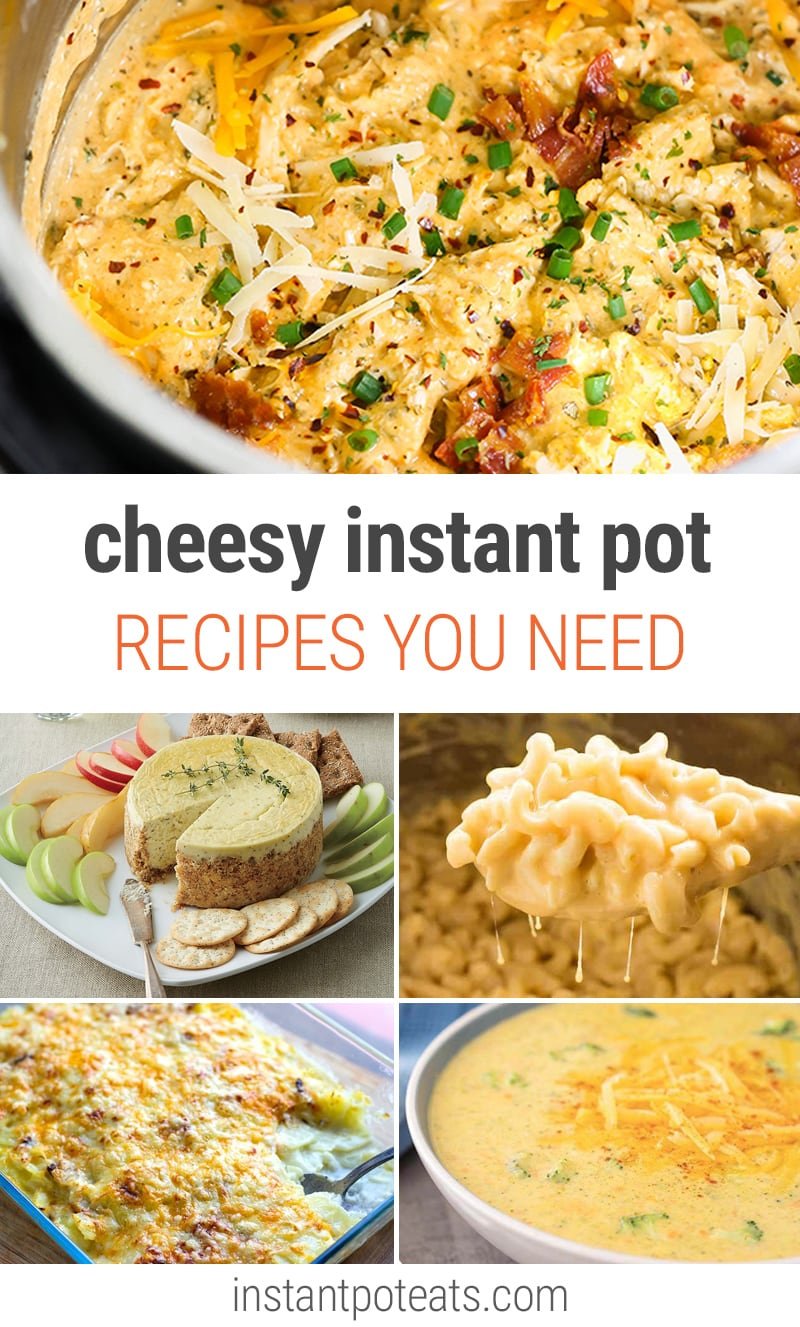 Cheesy Instant Pot Recipes You Need In Your Life