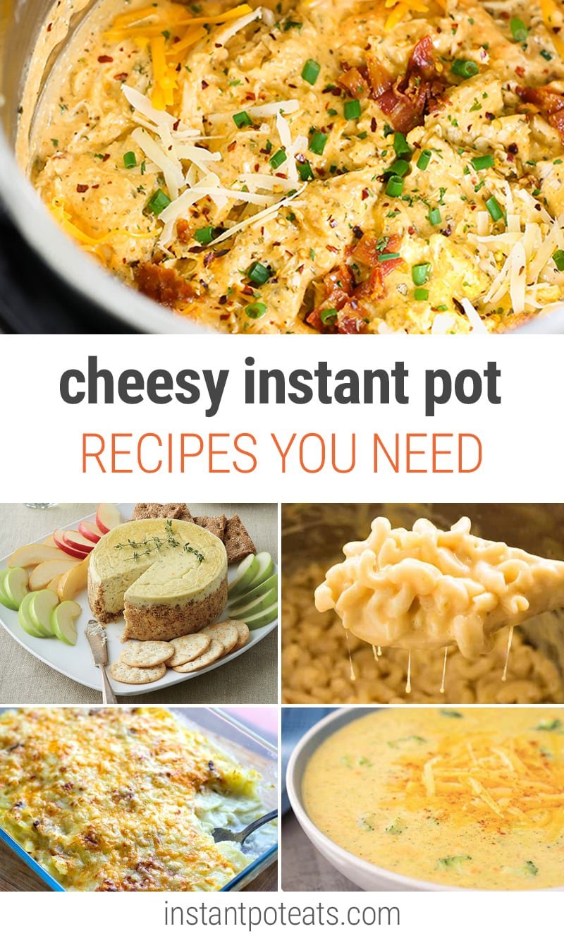 Cheesy instant pot recipes sale