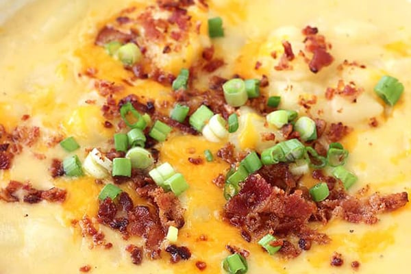 Instant Pot Loaded Potato Soup