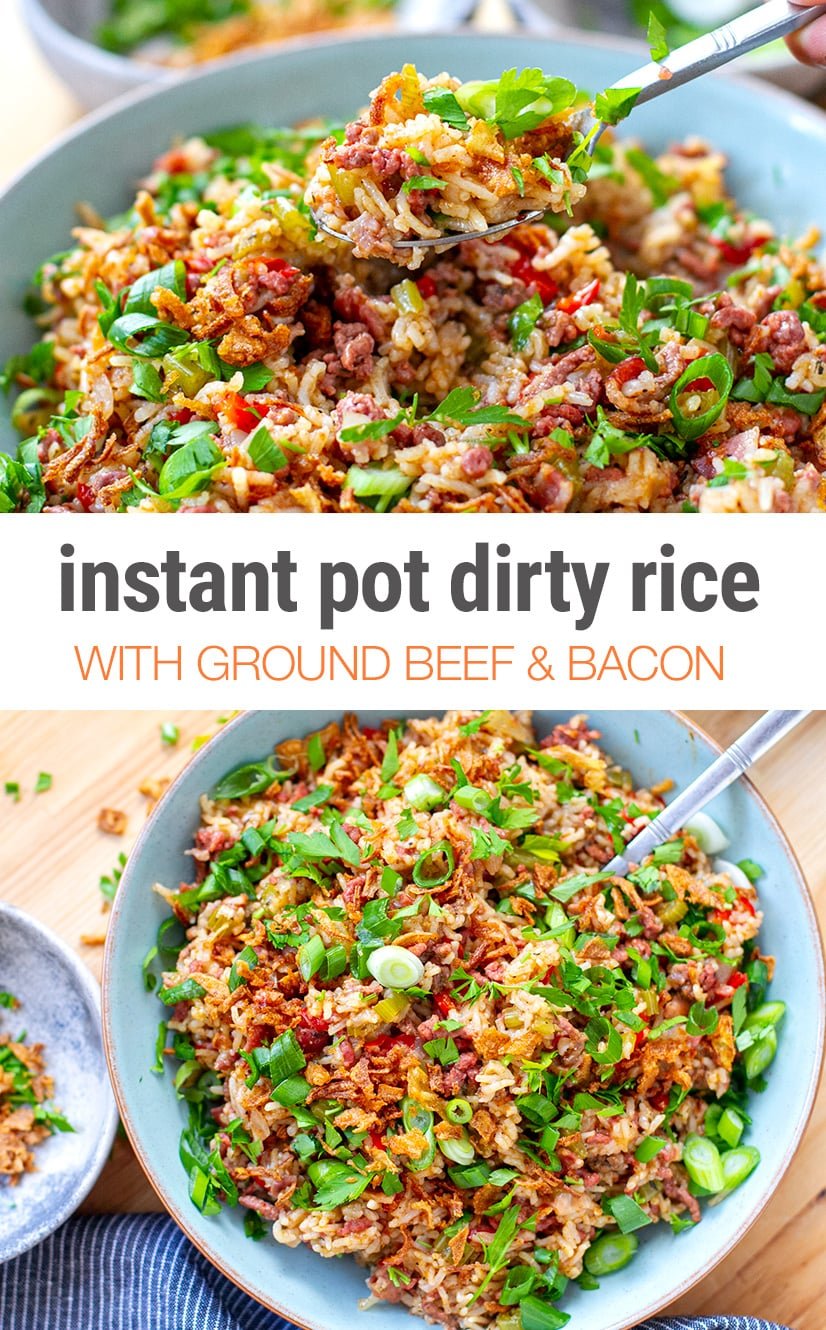 Instant Pot Dirty Rice Recipe