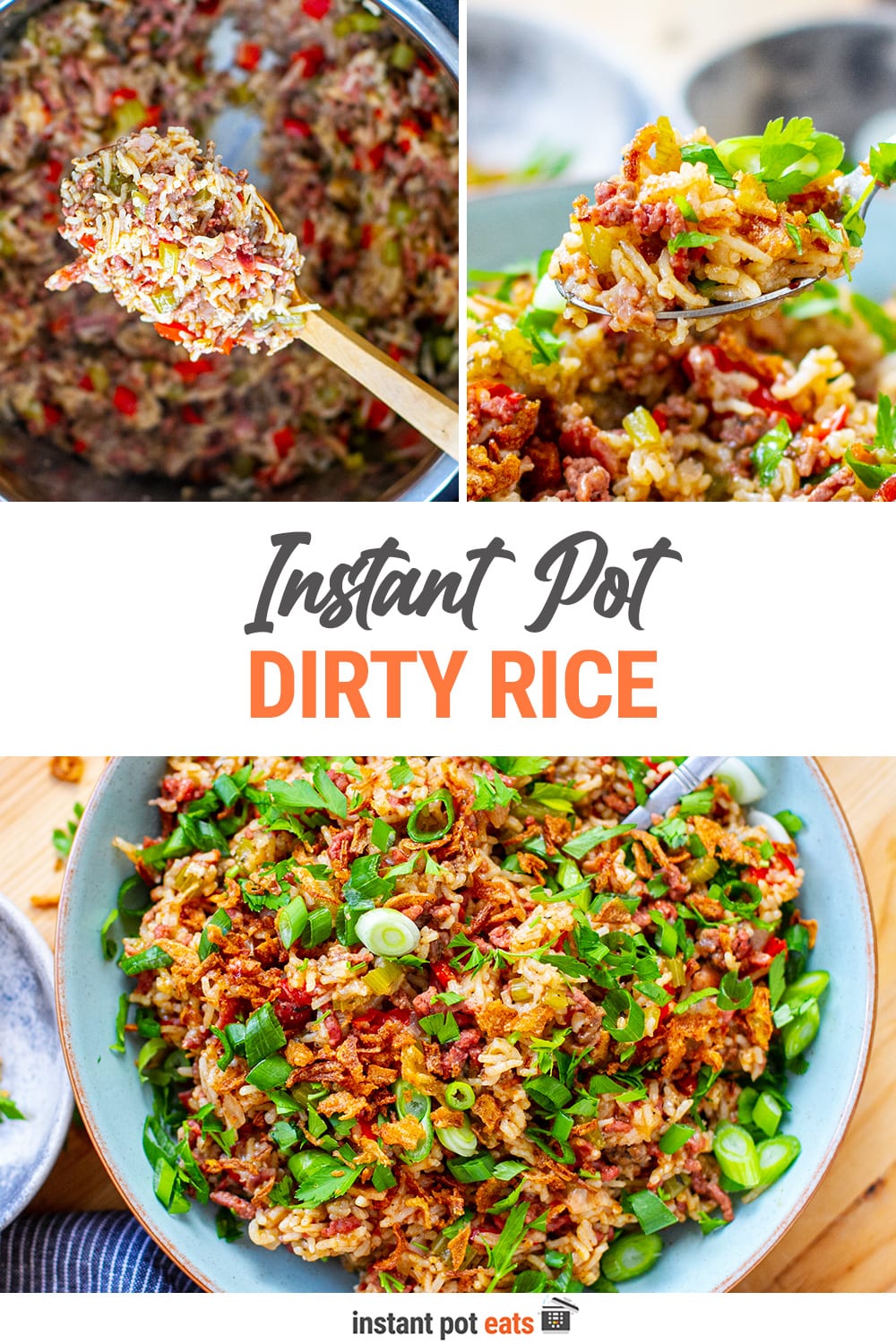 Instant Pot Dirty Rice Recipe