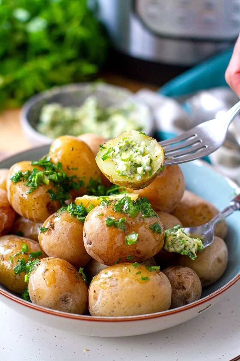 Salt Potatoes Instant Pot Recipe