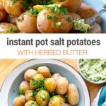 Instant Pot Salt Potatoes With Herb Butter