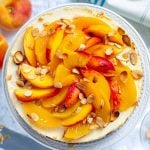 Peach Instant Pot Cheesecake