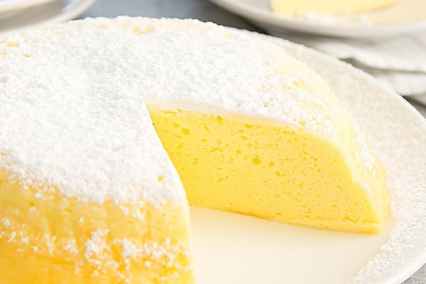 INSTANT POT 3 INGREDIENT JAPANESE CHEESECAKE