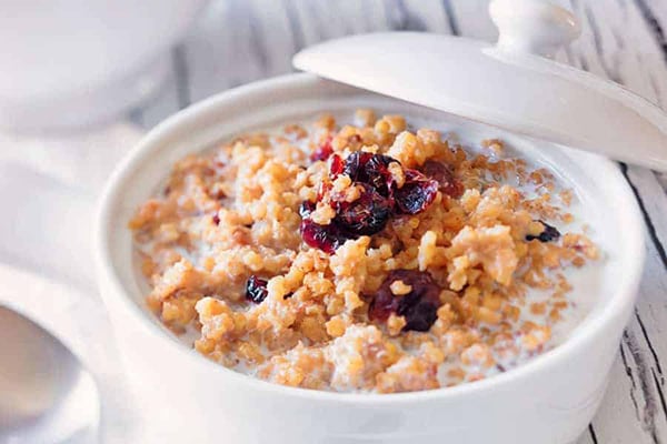 INSTANT POT CRANBERRY MILLET PORRIDGE