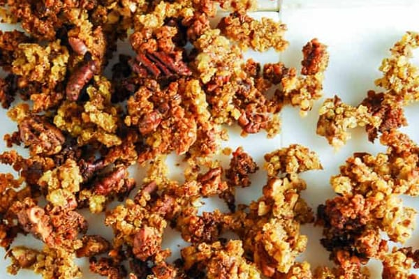 Toasted Millet and Pecan Granola