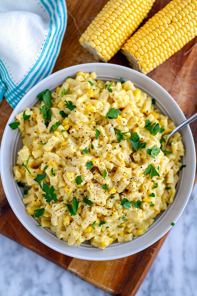 Corn Mac And Cheese In Instant Pot