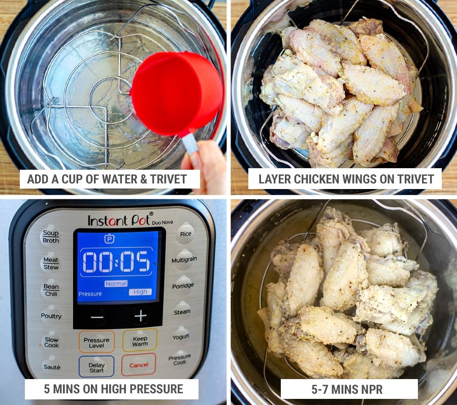 How to cook chicken wings in the Instant Pot