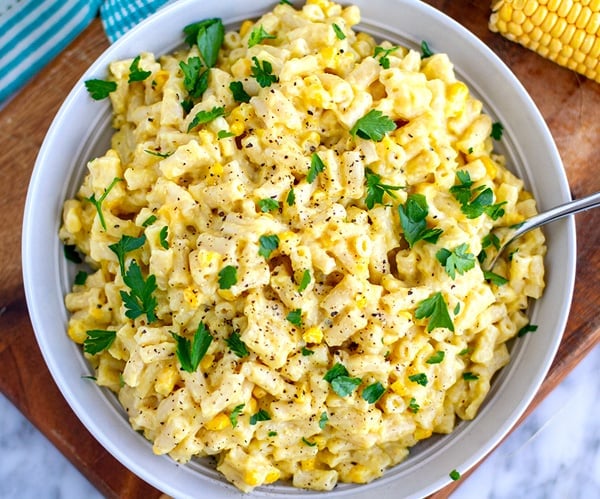 Instant Pot Mac & Cheese With Corn