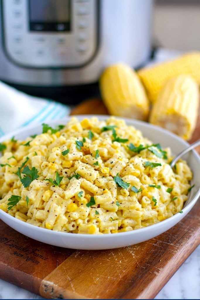 Instant Pot Corn Mac & Cheese