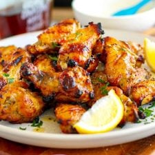 Mustard Maple Chicken Wings (Instant Pot Recipe)-image