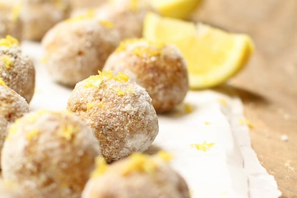 Lemon Millet Bliss Balls