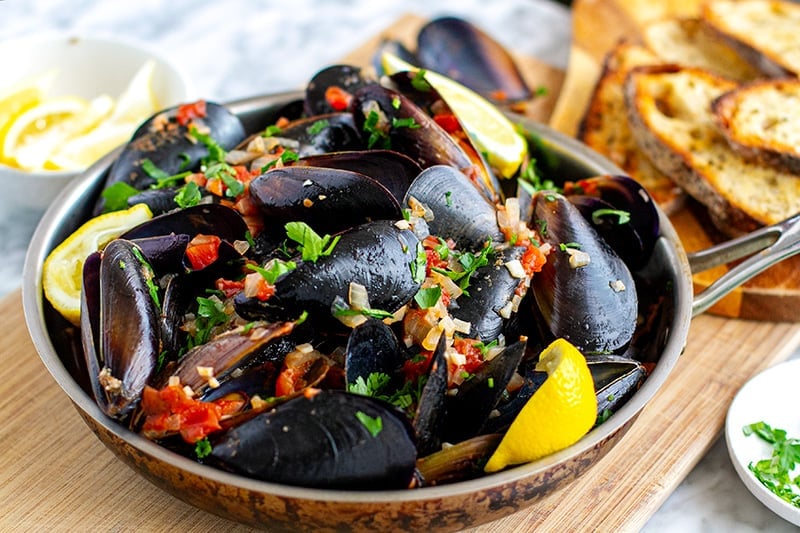 Mussels Marinara In Instant Pot 