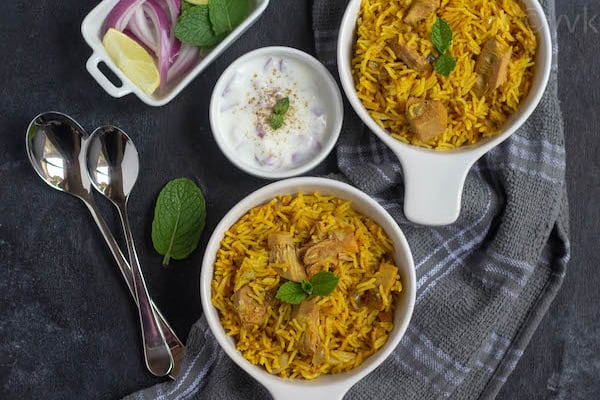 Instant Pot Jackfruit Biryani