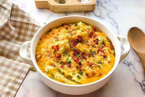 Instant Pot Loaded Potato Casserole