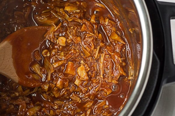 Instant Pot Pulled BBQ Jackfruit