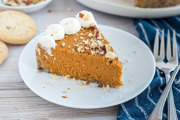 INSTANT POT PUMPKIN PIE