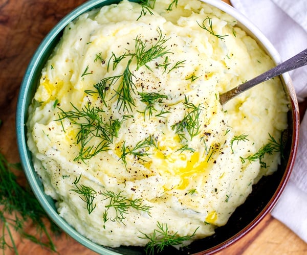 Cream cheese Instant Pot mashed potatoes