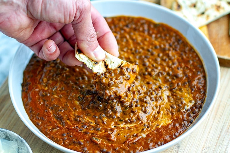 Creamy black dal in the Instant Pot recipe