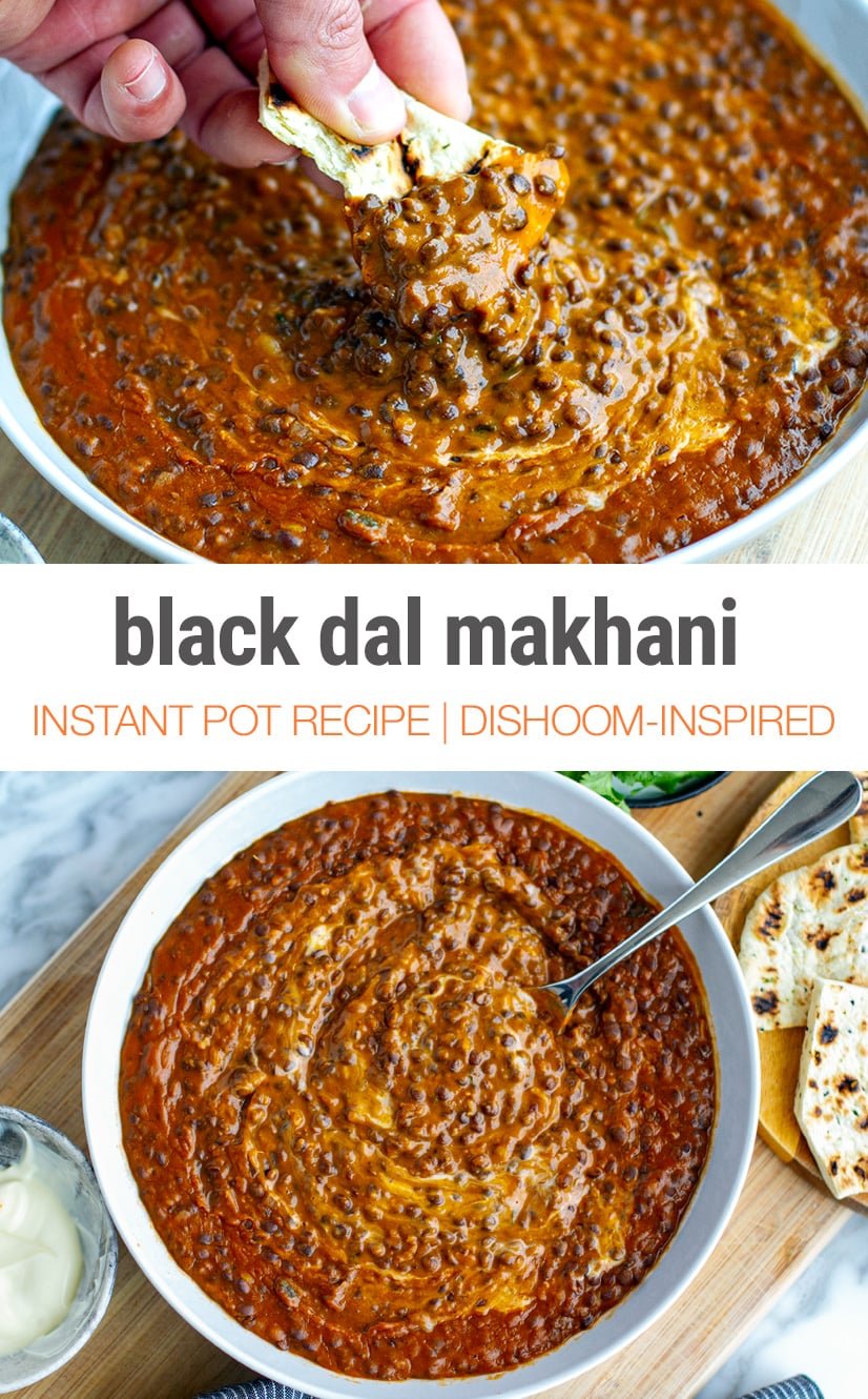 Instant Pot Dal Makhani (Buttery Black Dal)