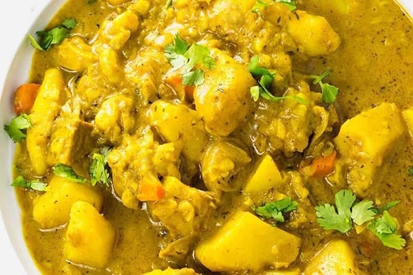 Instant Pot Vegan Jackfruit with Potato Curry