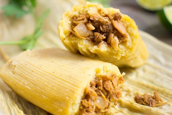 instant pot vegan jackfruit tamales