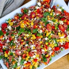 Quinoa Corn &amp; Bacon Salad (Instant Pot or Stovetop)-image