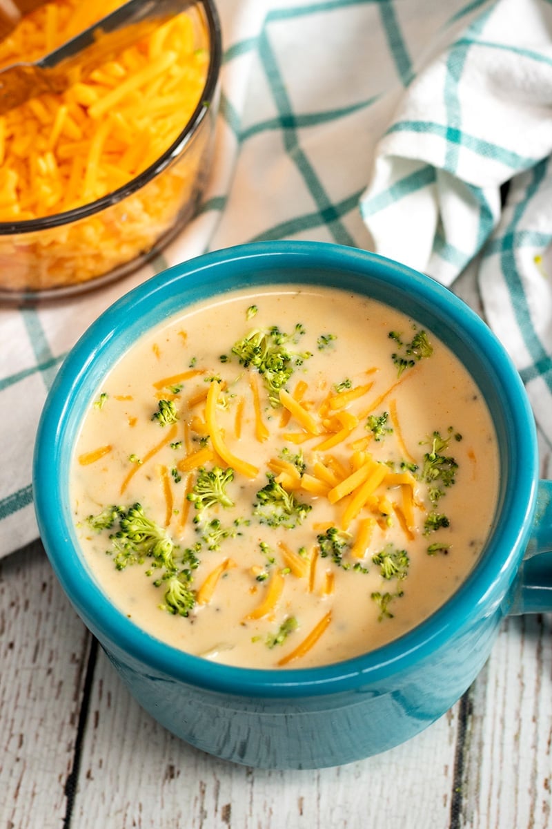 Instant Pot Broccoli Cheddar Soup Recipe