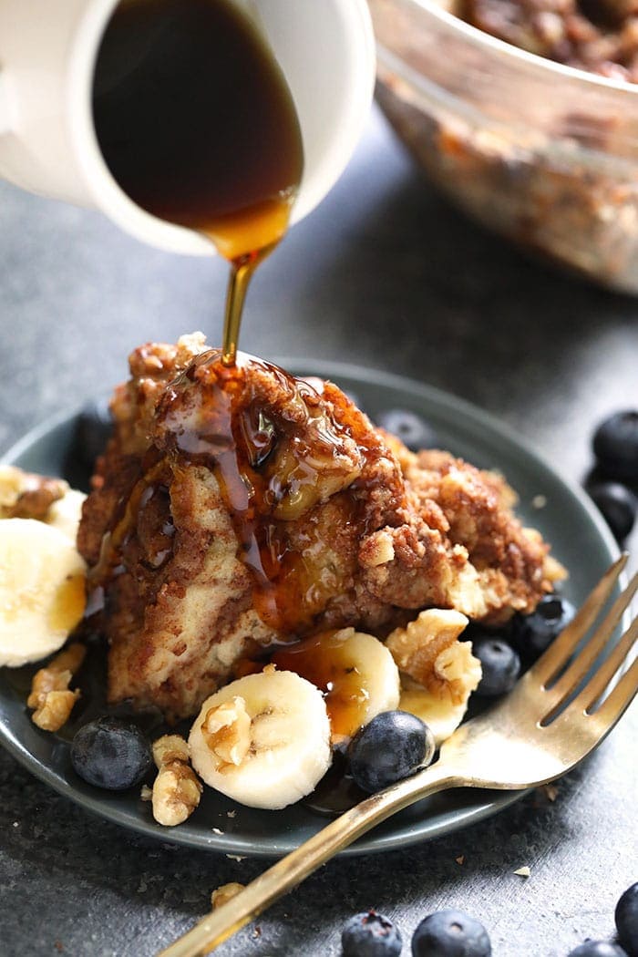 Cinnamon Roll French Toast Casserole