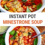 Hearty Minestrone Soup In The Instant Pot