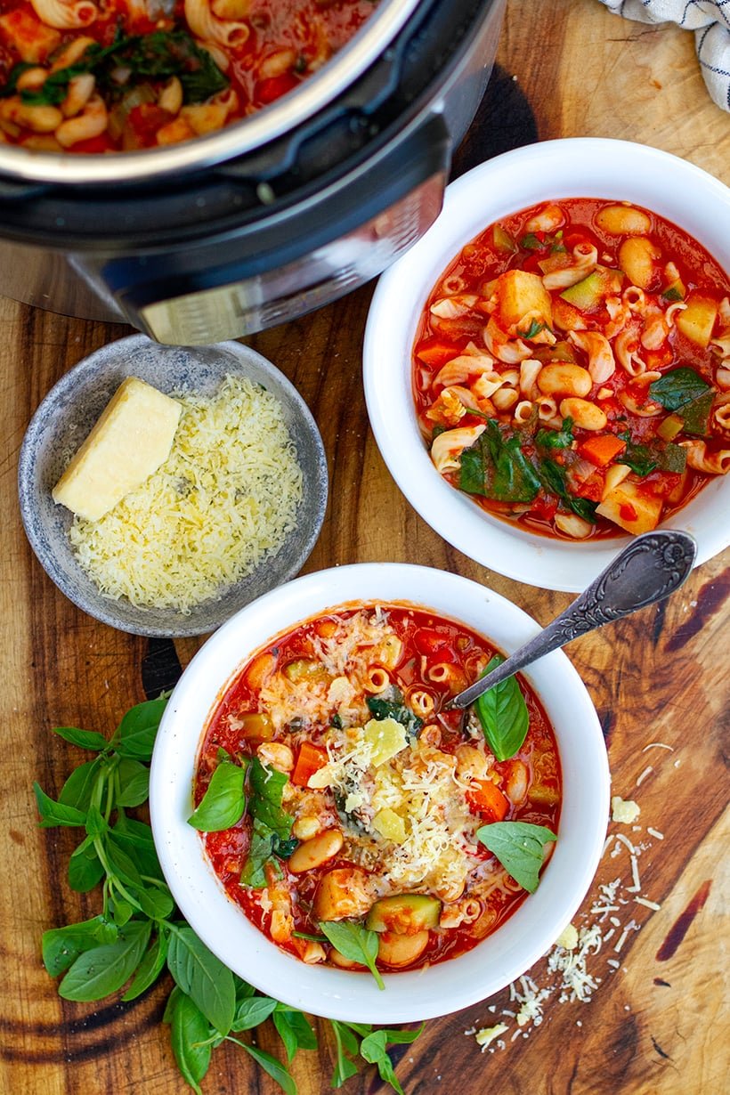 Instant Pot Minestrone Recipe