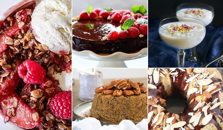 Best Instant Pot Vegan Desserts Cakes Crisps Brownies More