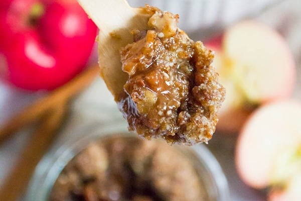 Paleo Instant Pot Apple-Pecan Crumble