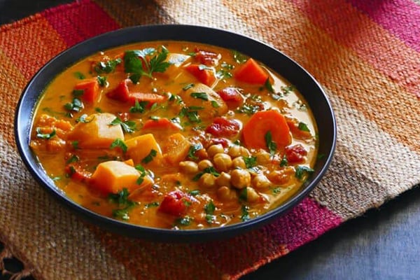 VEGETARIAN INSTANT POT MOROCCAN STEW