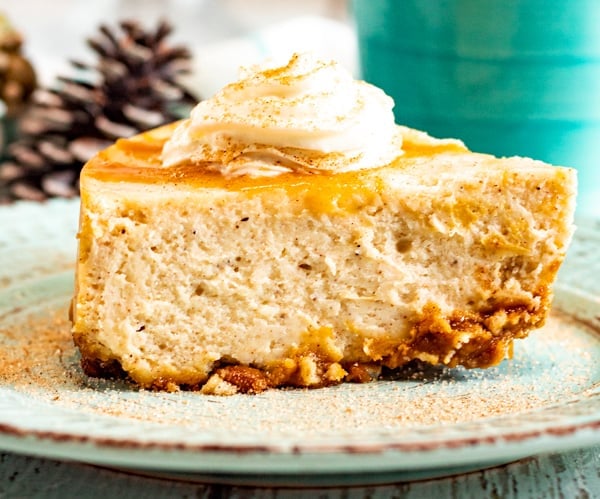 Eggnog cheesecake in Instant Pot recipe