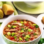 Old-Fashioned Brunswick Stew In Instant Pot