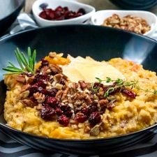 Festive Butternut Squash Risotto (Instant Pot, With Cranberries &amp; Pecans)-image