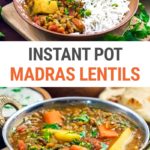 Instant Pot Madras Lentils With Raita