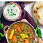 Madras Lentil Curry In The Instant Pot