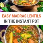 Easy Madras Lentils In The Instant Pot (Gluten-Free, Vegan-Friendly)